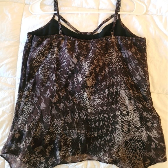 🖤 GUESS Y2K Mesh Overlay Blouse with Jeweled Accents - Picture 5 of 5